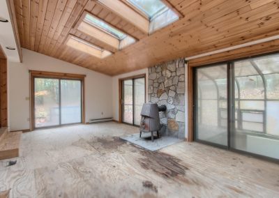 Before Interior painting in Shirley, MA by Cramb Painting Co.