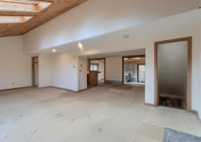 Before Interior painting in Shirley, MA by Cramb Painting Co.