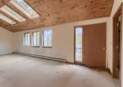 Before Interior painting in Shirley, MA by Cramb Painting Co.