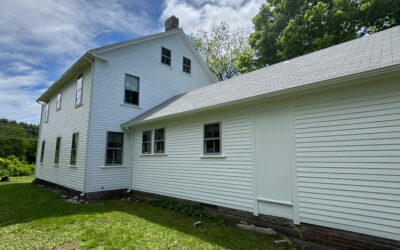 Residential Exterior Painting in Groton, MA.