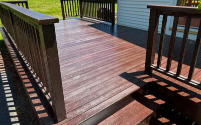 Deck Staining in Pepperell, MA Cramb Painting Co.