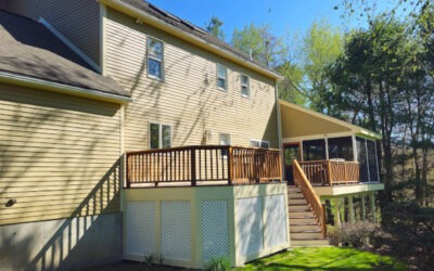 Prepped, cleaned, and painted this home in Lunenburg, MA.