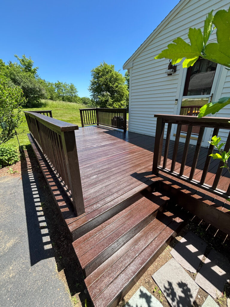 Deck Staining in Pepperell, MA